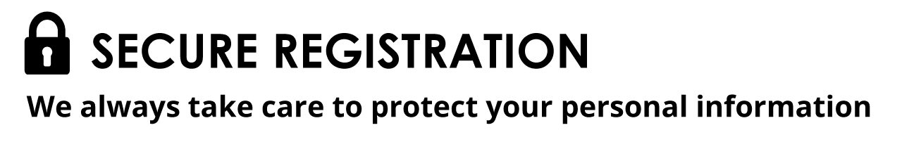 secure registration and chat